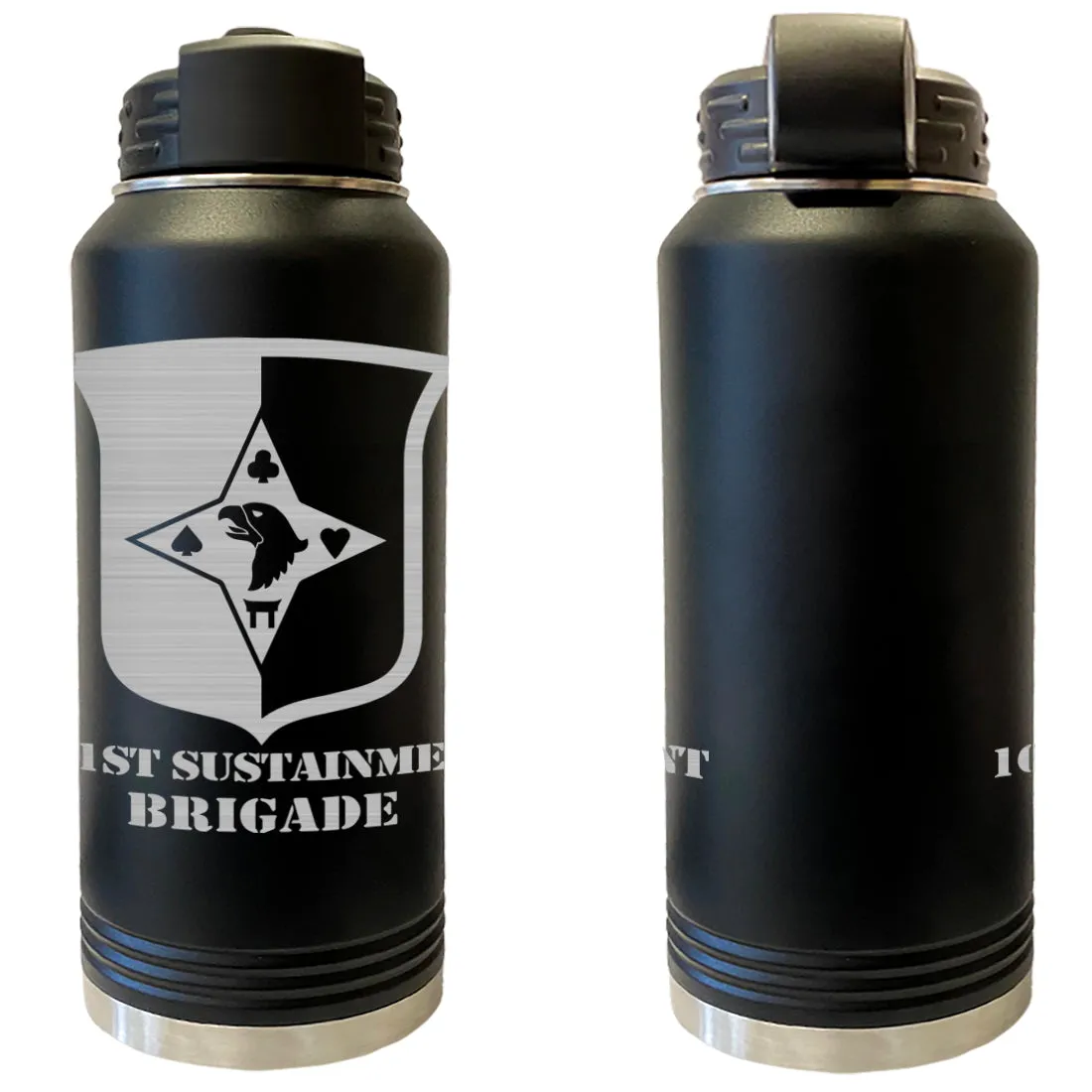 101st Sustainment Brigade Laser Engraved Vacuum Sealed Water Bottles 32oz