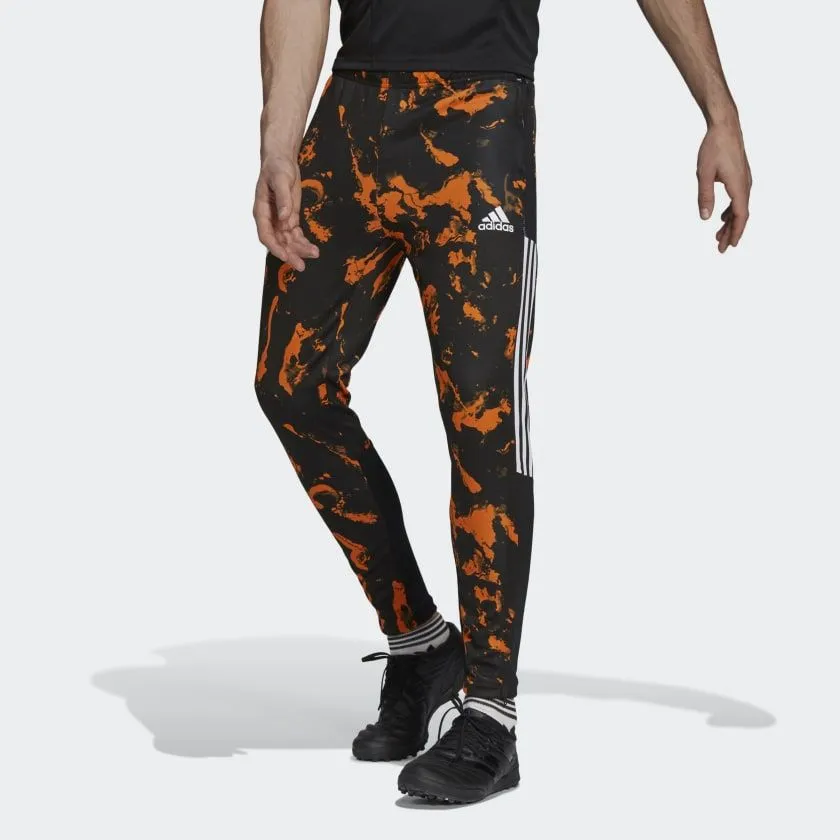 adidas Juventus Camo Track Pants - Orange/Black