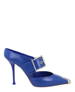 Alexander McQueen Punkle Buckle Mules by Carro Luxury Maison