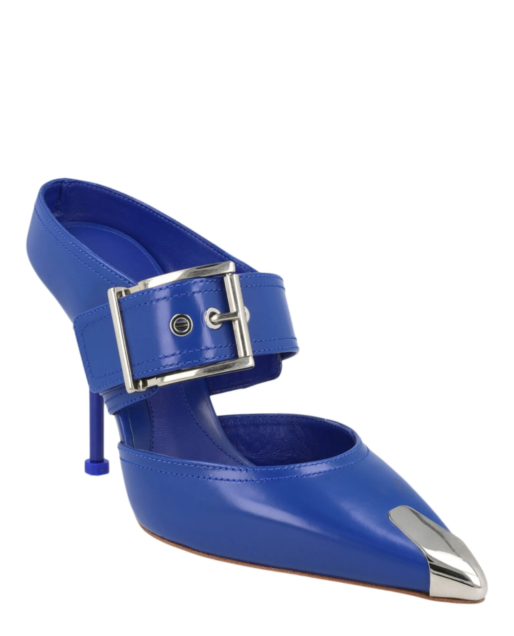 Alexander McQueen Punkle Buckle Mules by Carro Luxury Maison