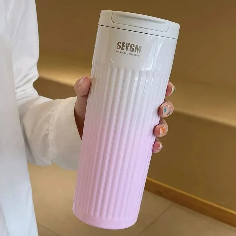 Dual Shades Thermos Seygm Coffee Bottle