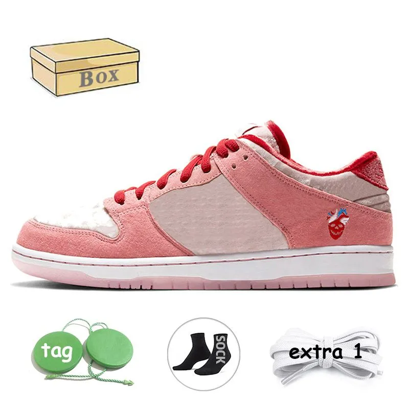 Dunks Low Designer Casual Sports Running Shoes For Jarritos Krueger Women Men Big Low Sb Black White UNC Teddy Bear Platform Sneakers Trainer Shoes With Box Size 36-48