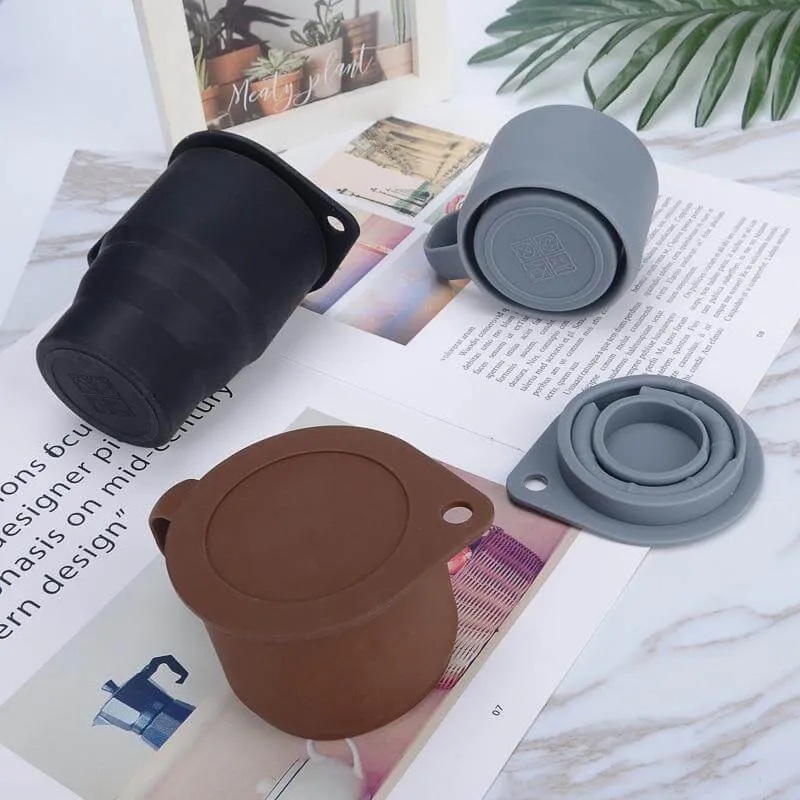 Earth-Friendly Reusable Creative Silicone Foldable Mug