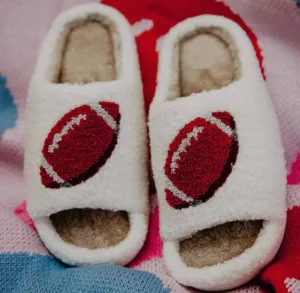 Football Open Toe House Slippers