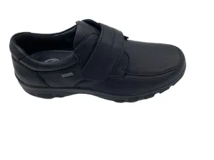G Comfort A-7823 Dark Black Velcro Casual Shoes
