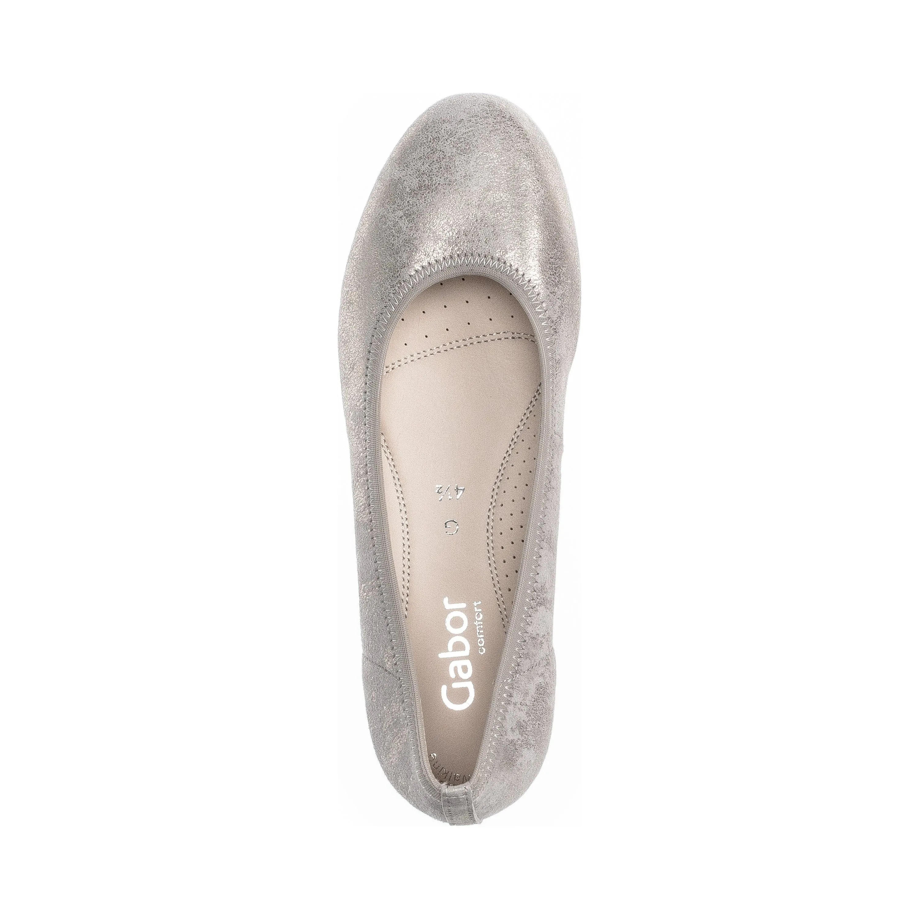 Gabor Womens Shoe 44.163.60 Satin Met