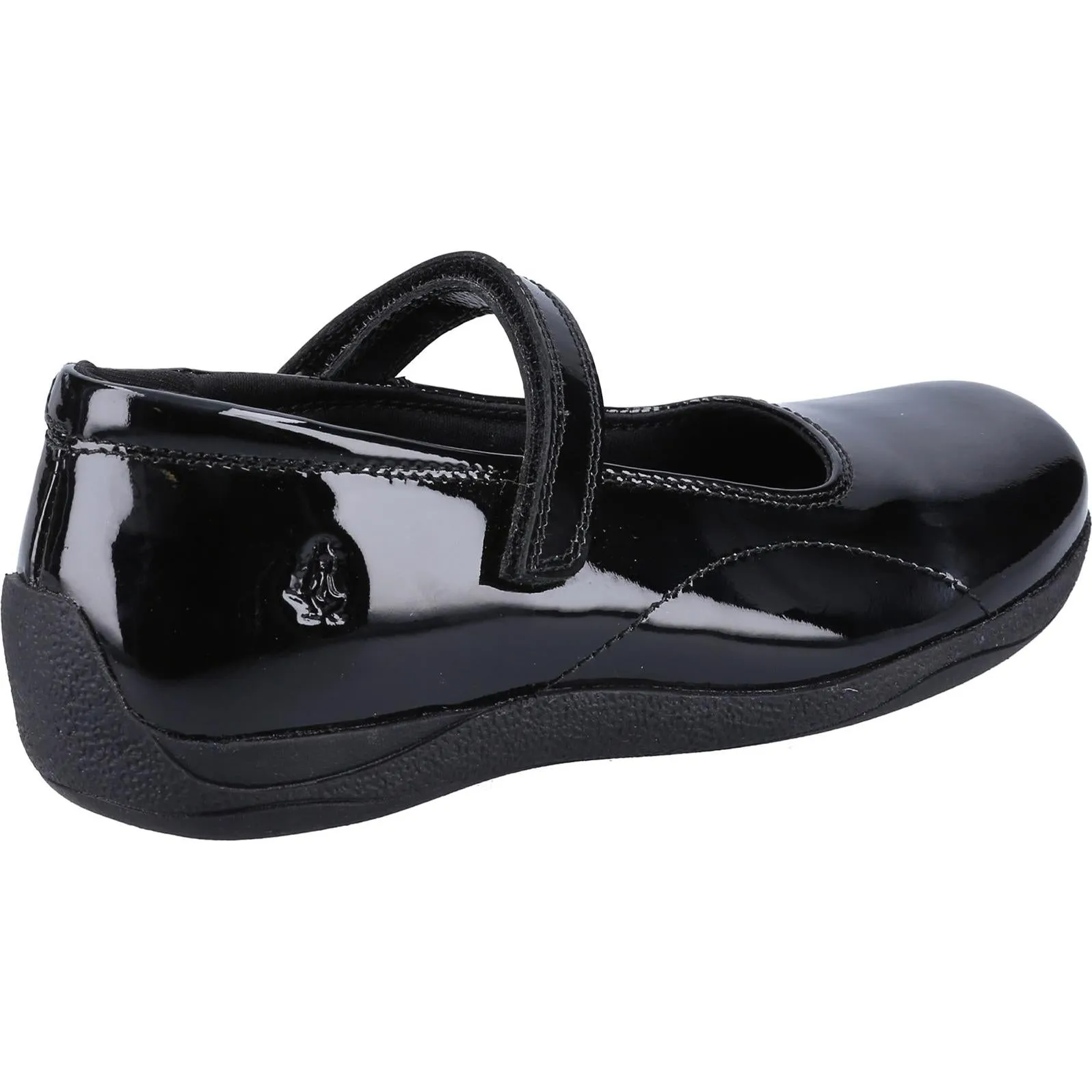 Hush Puppies Aria Patent JNR Shoe