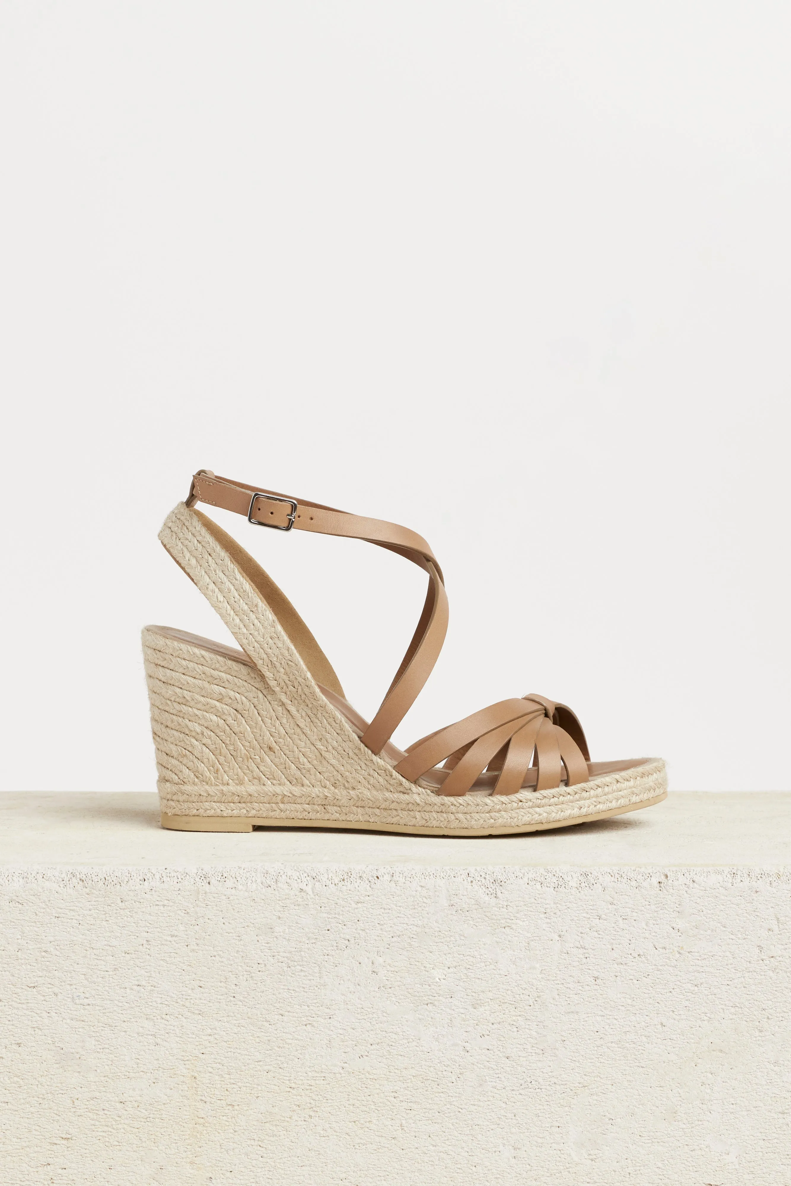 Husk DAHLIA ESPADRIL - Nutmeg