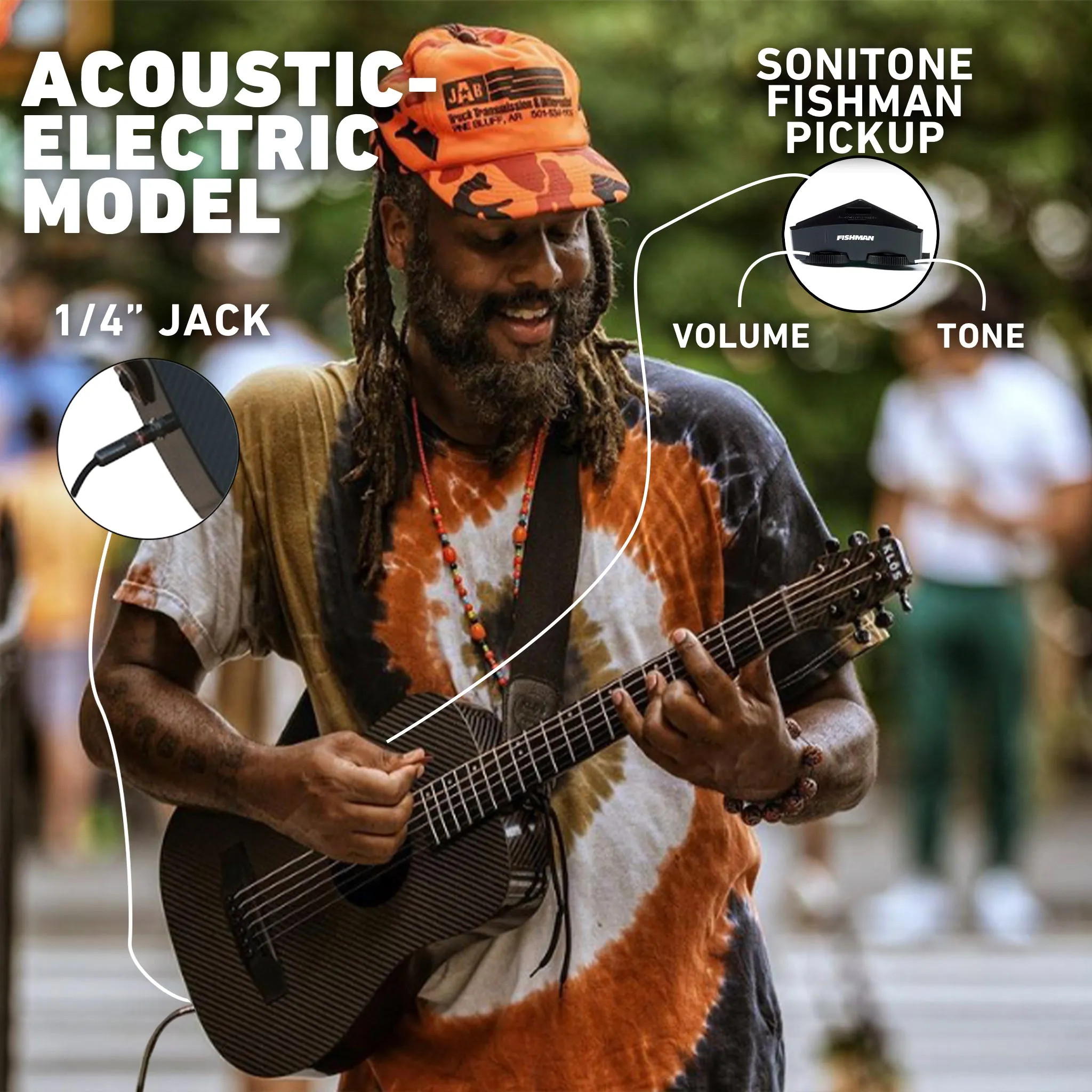 Hybrid Travel Guitar (Refurbished)