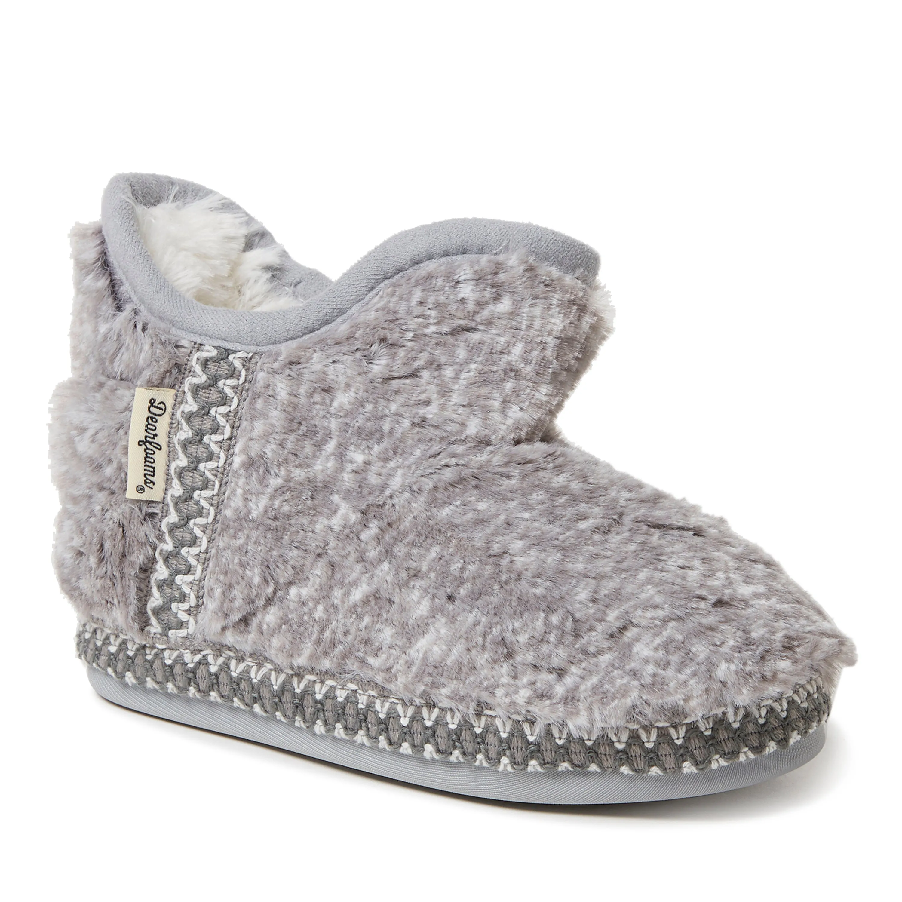 Kid's Charlotte Fuzzy Bootie Slipper