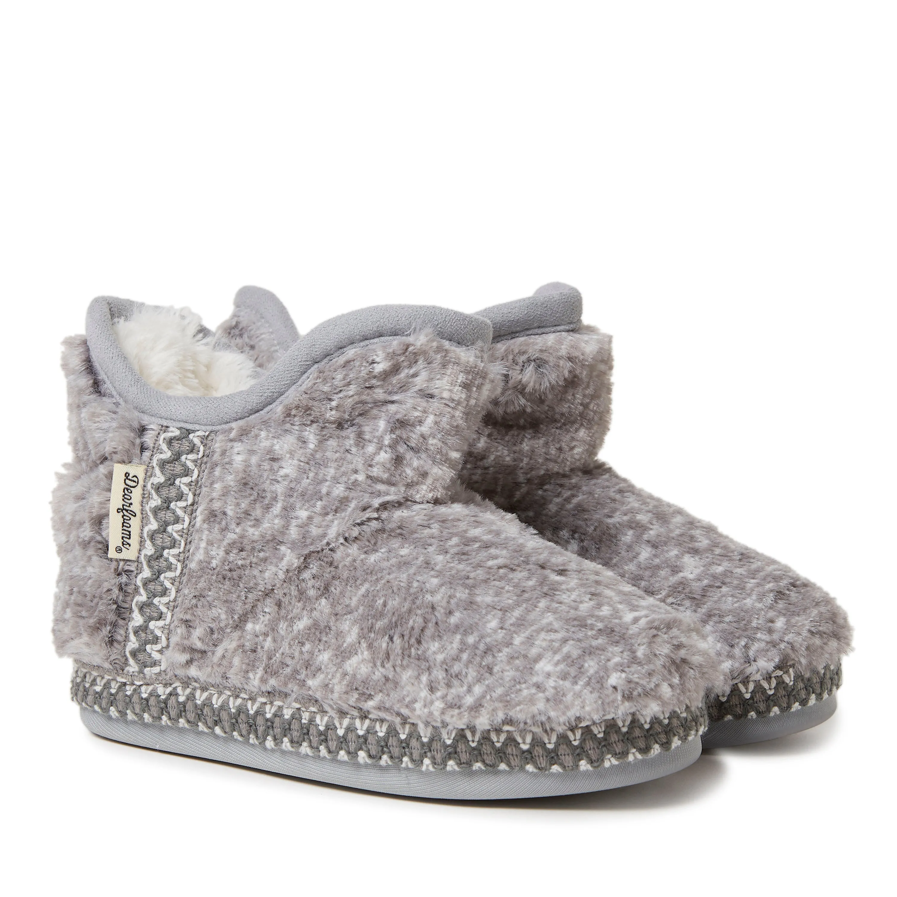 Kid's Charlotte Fuzzy Bootie Slipper