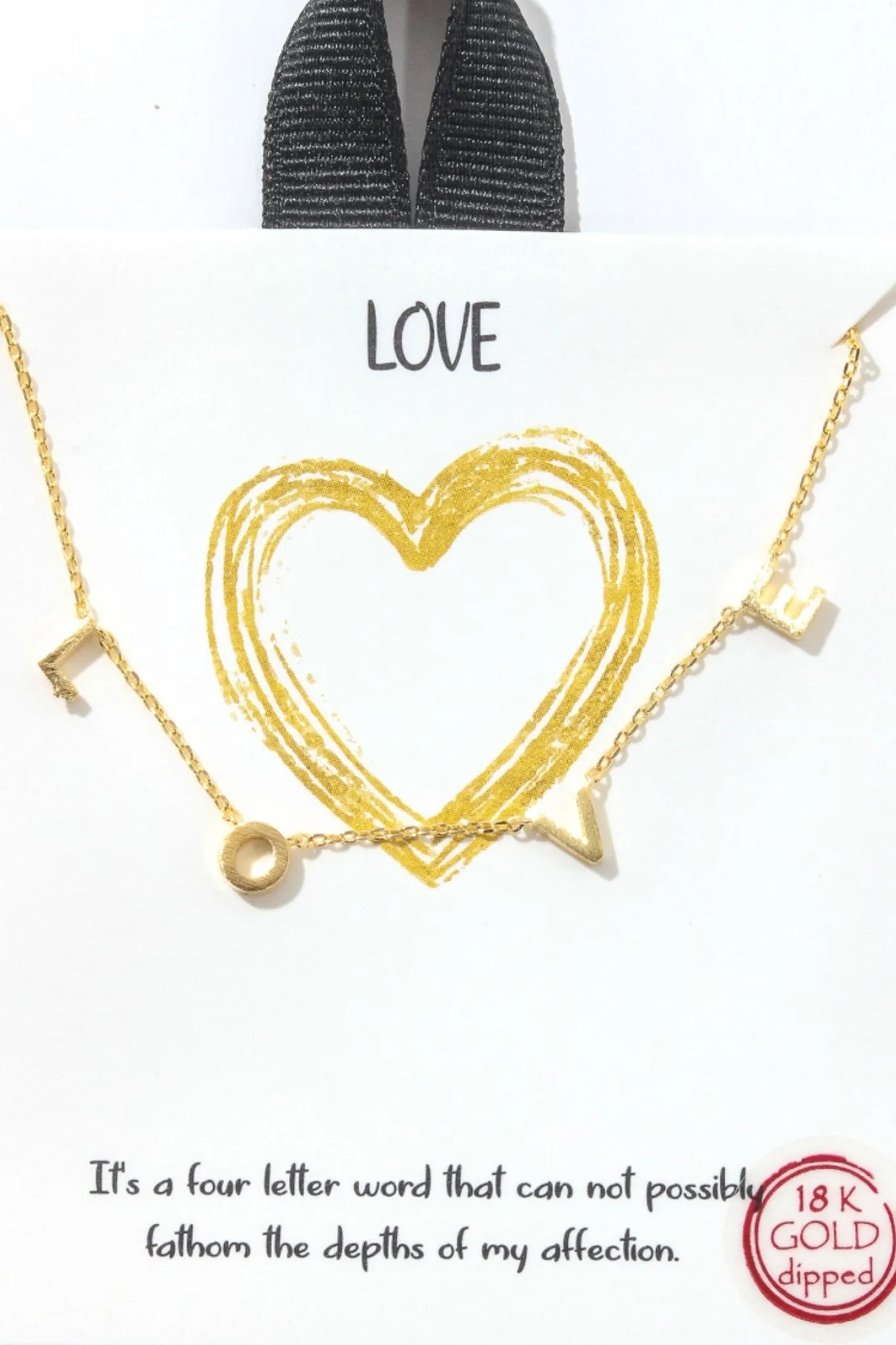 Love At The End Of The Day Necklace