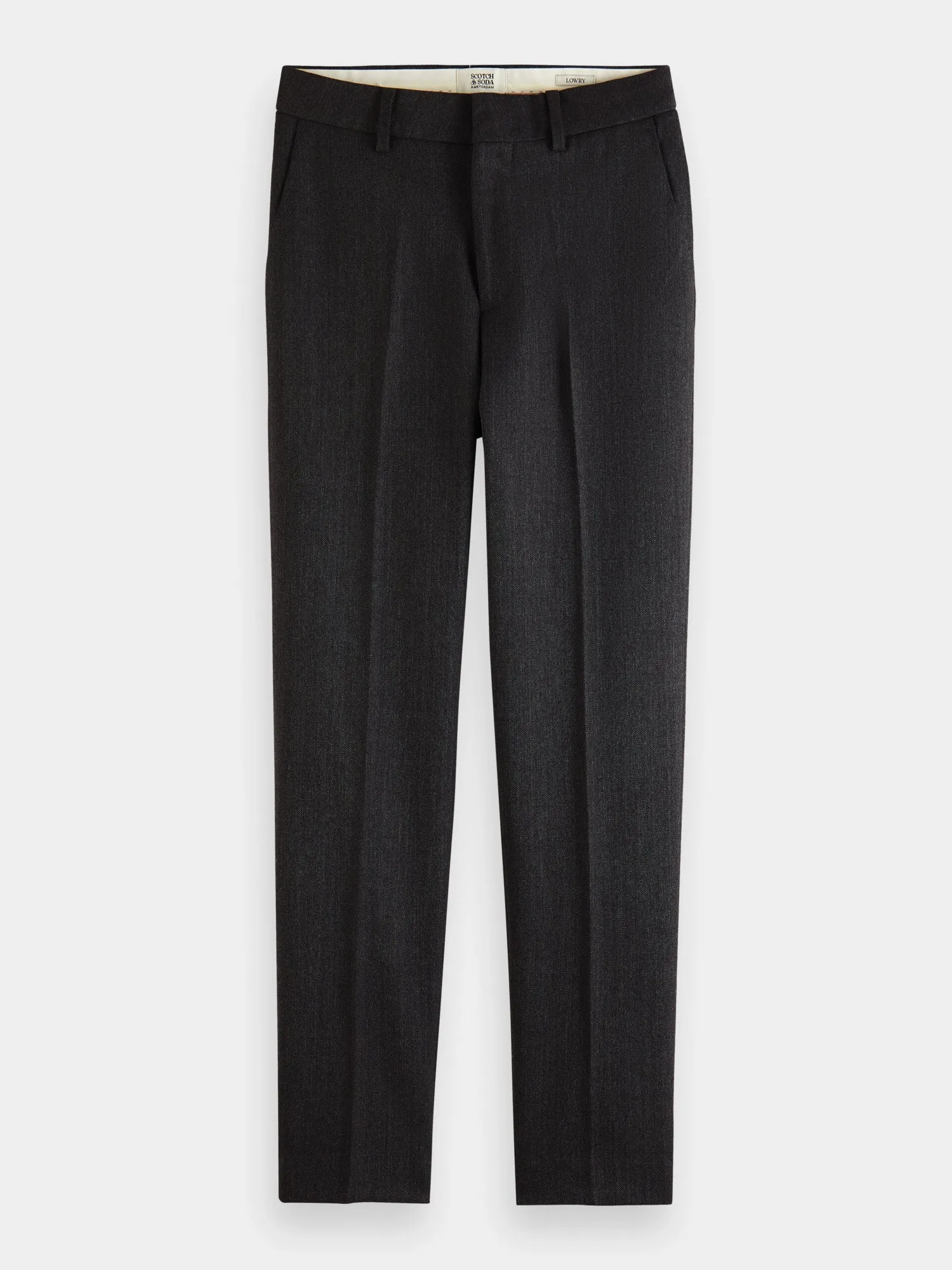 Lowry mid-rise slim-fit twill pants