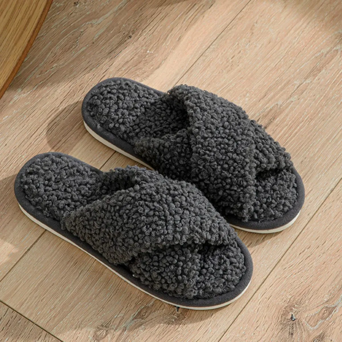 Open Toe Platform Slippers (multiple color options