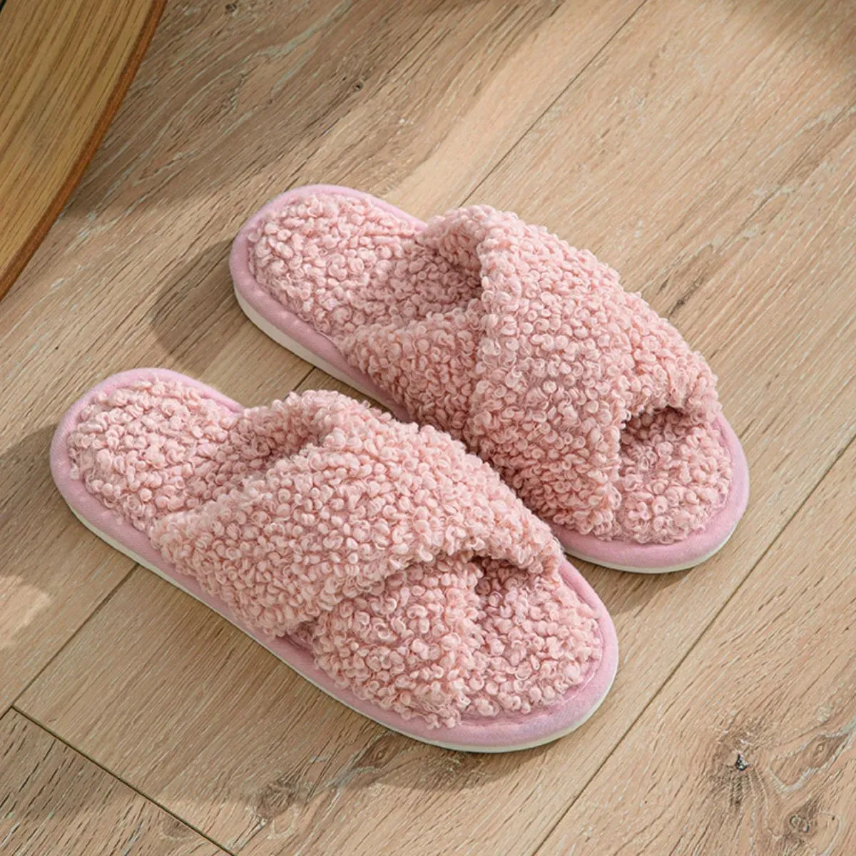 Open Toe Platform Slippers (multiple color options
