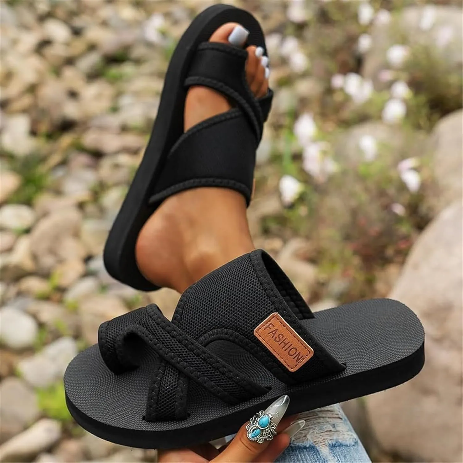 Orthopedic Sandals For Women, Arch Support Open Toe Flip Flops, 2025 Summer Casual Cute Dressy Beach Slippers