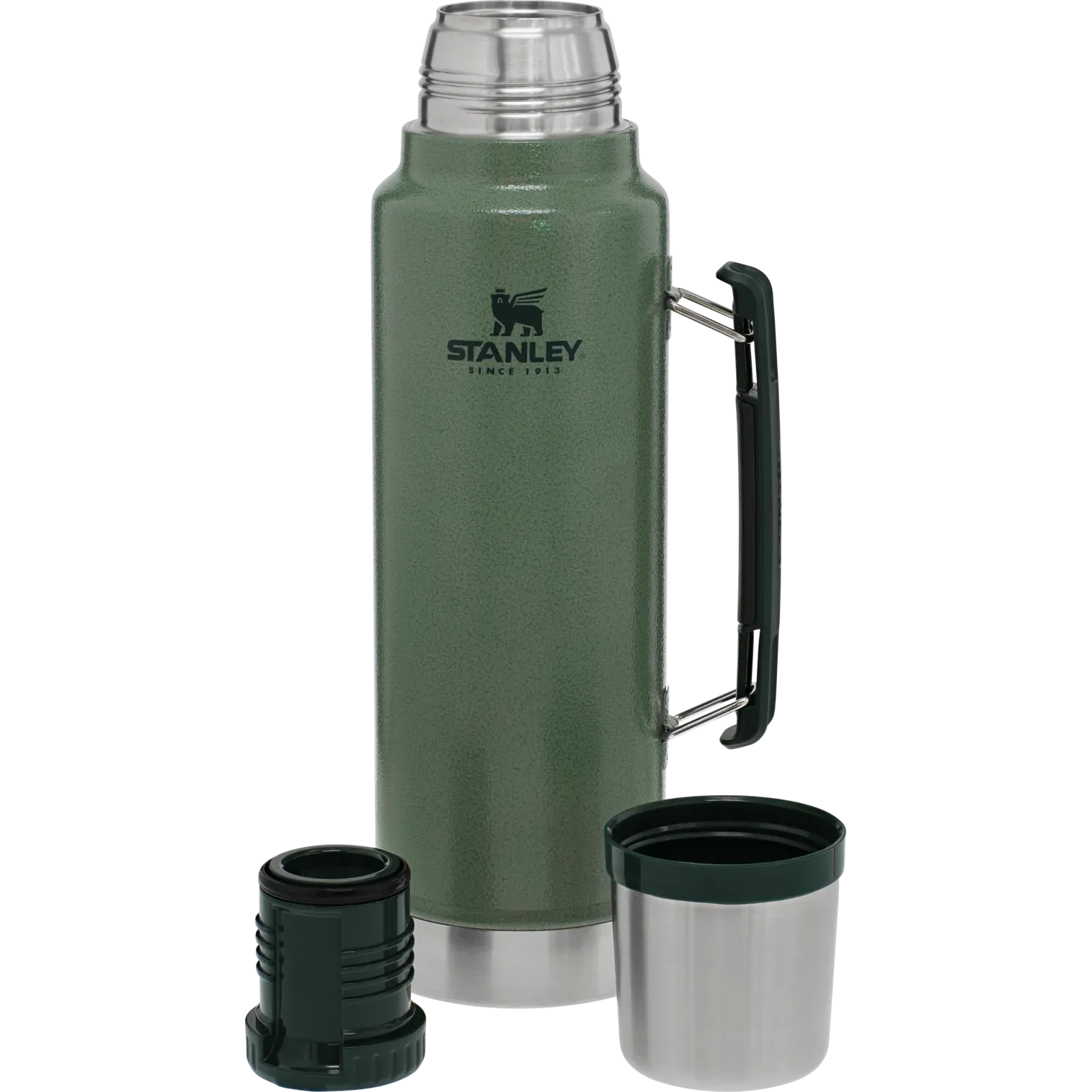 Stanley Classic Legendary Bottle | 1.5 QT, Hammertone Green
