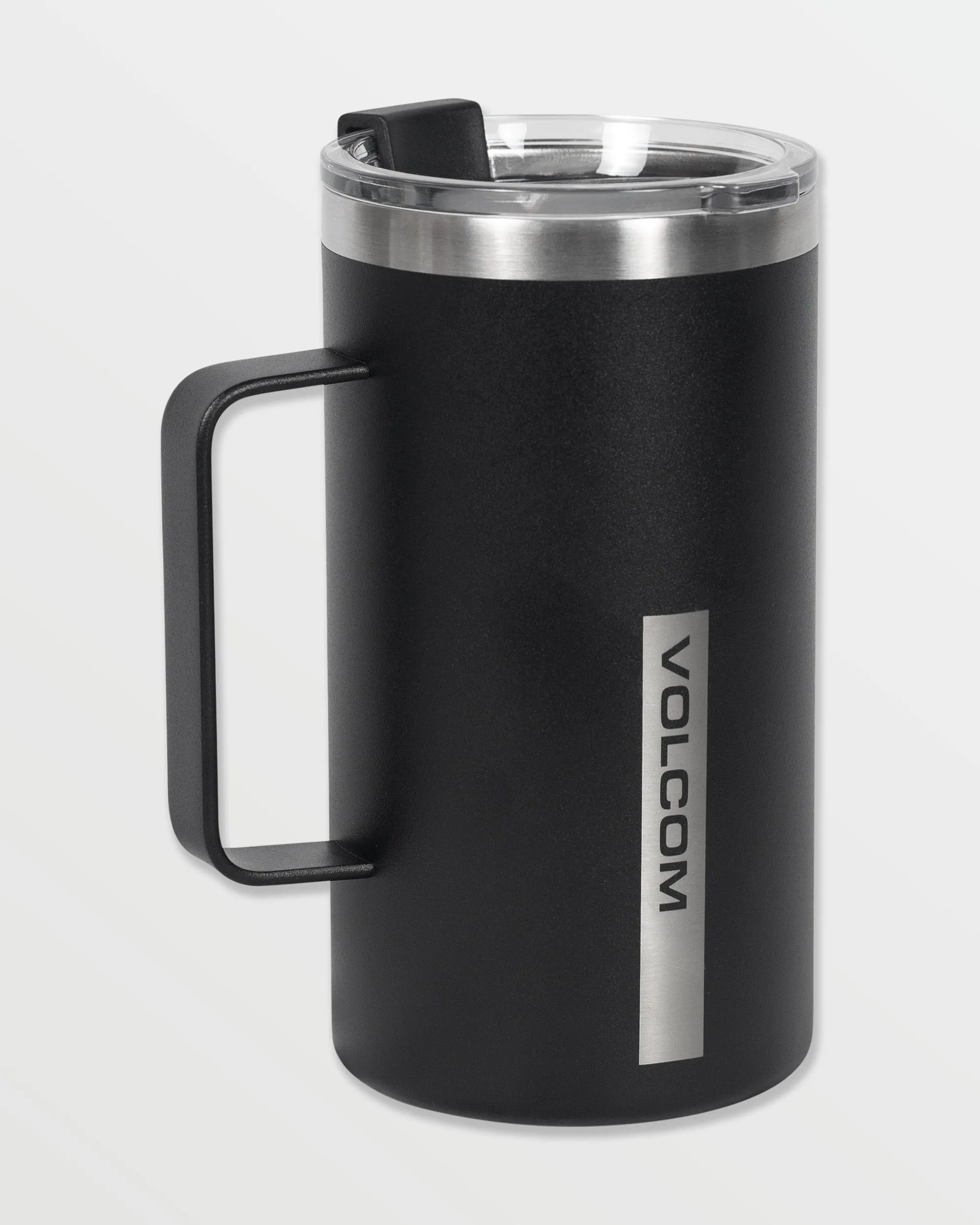 Tallboy Stainless Steel Mug - Black White