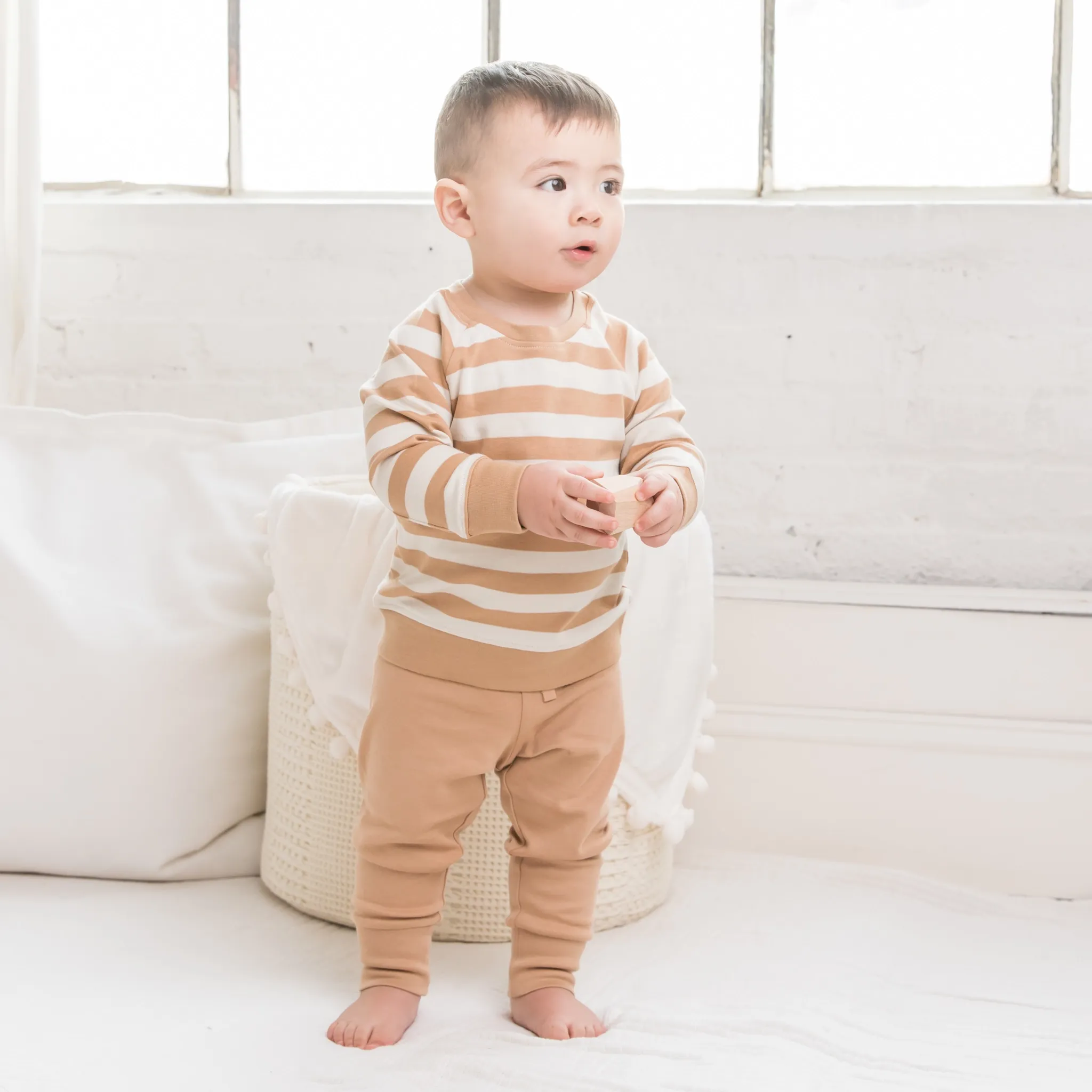 Tan Cruz Joggers - Colored Organics