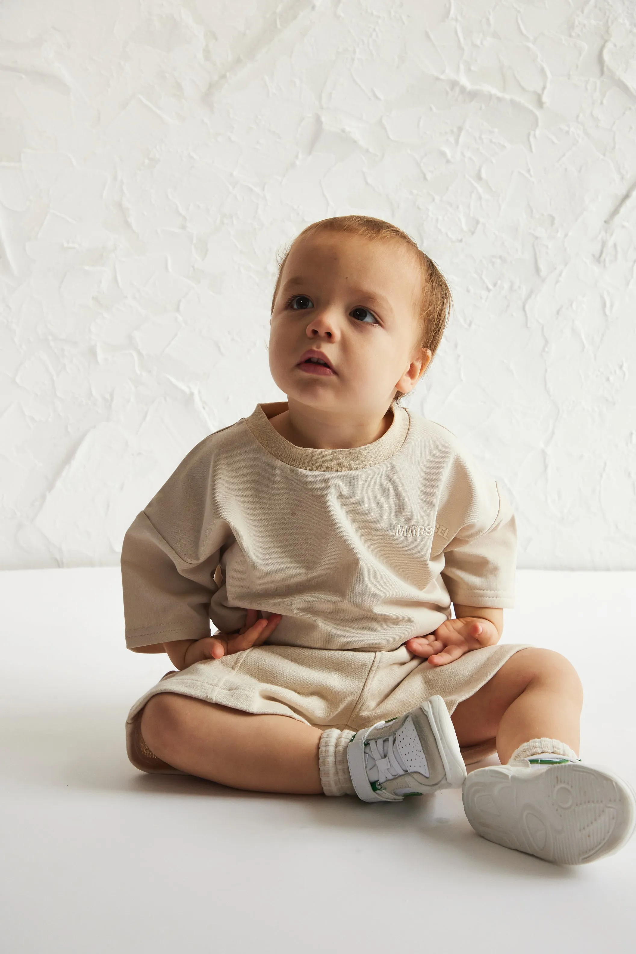 The Kids Essentials Sweater - Stone