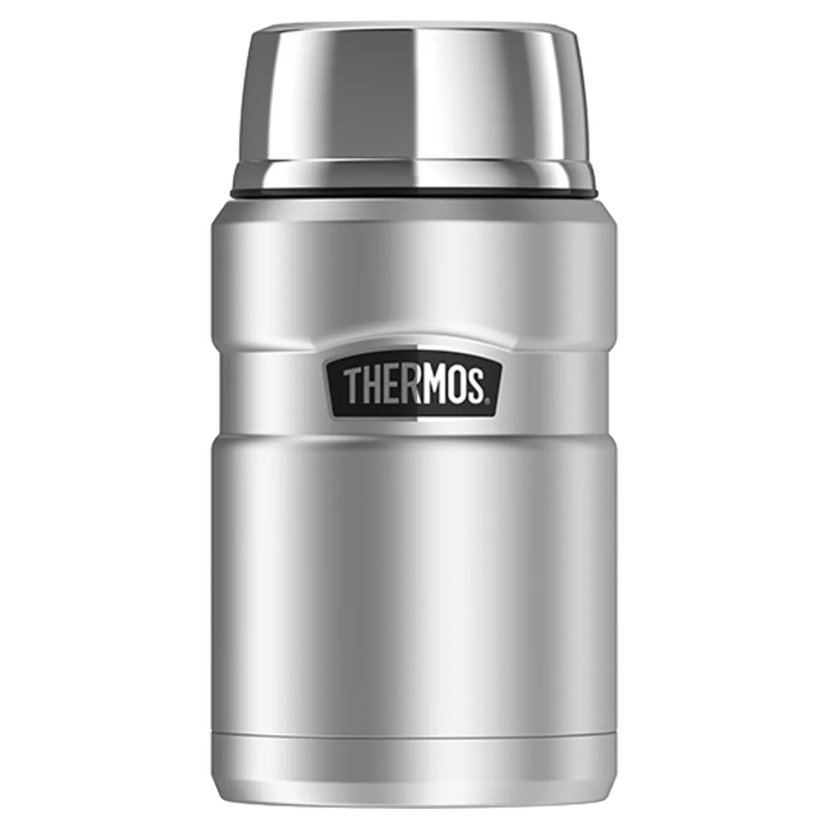 Thermos Stainless King Vacuum Insulated Food Jar Silver 710ml
