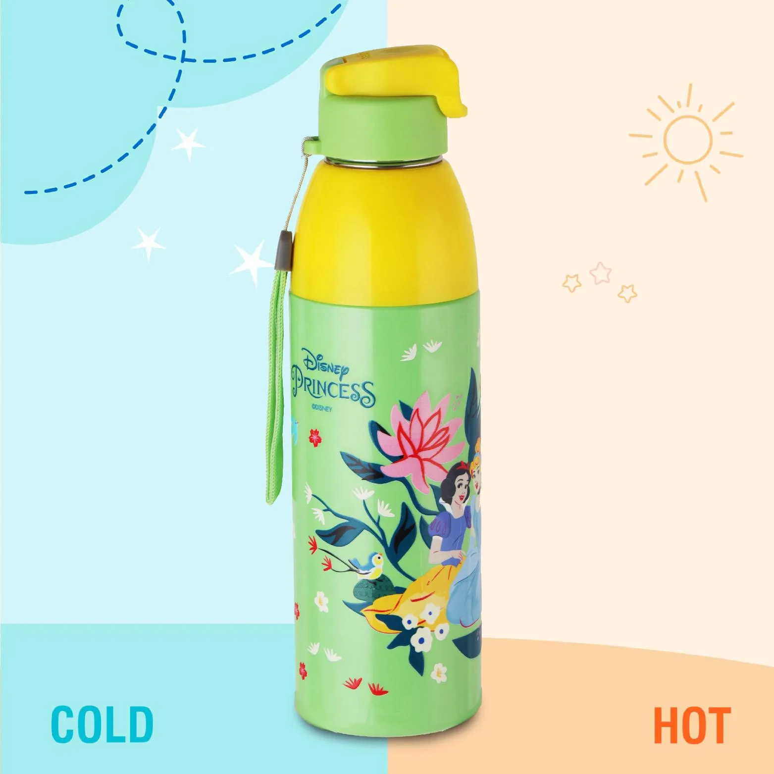 Uranus 3D Design Insulated Kids Water Bottle, 600ml