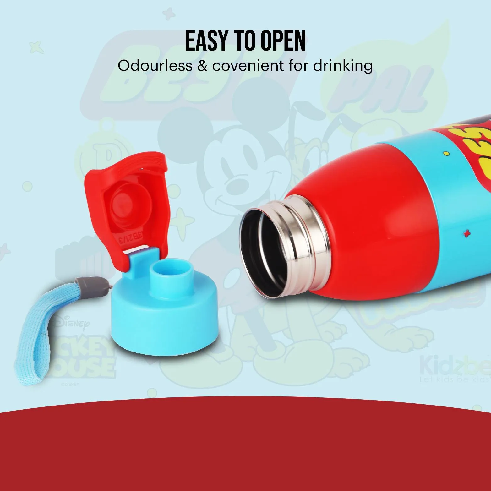 Uranus 3D Design Insulated Kids Water Bottle, 600ml