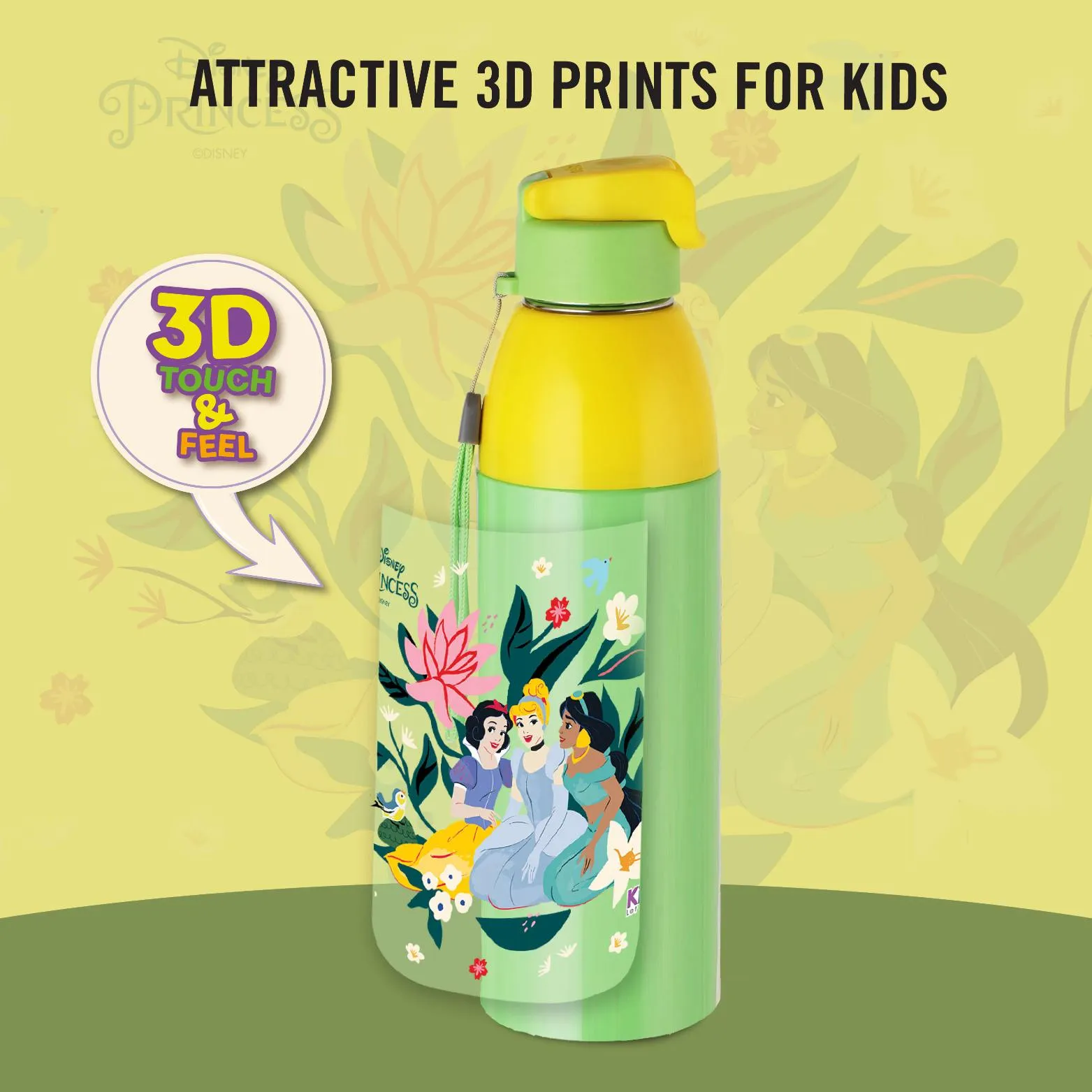 Uranus 3D Design Insulated Kids Water Bottle, 600ml