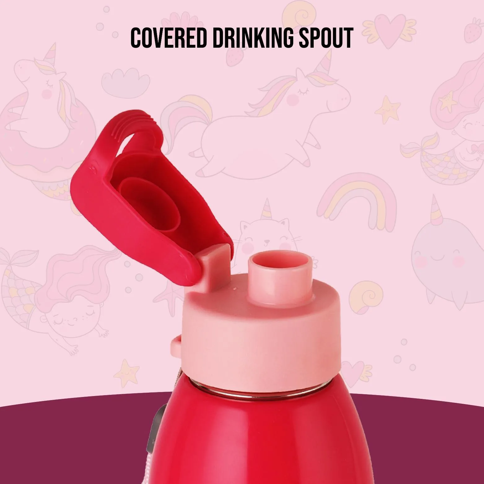 Uranus 3D Design Insulated Kids Water Bottle, 600ml