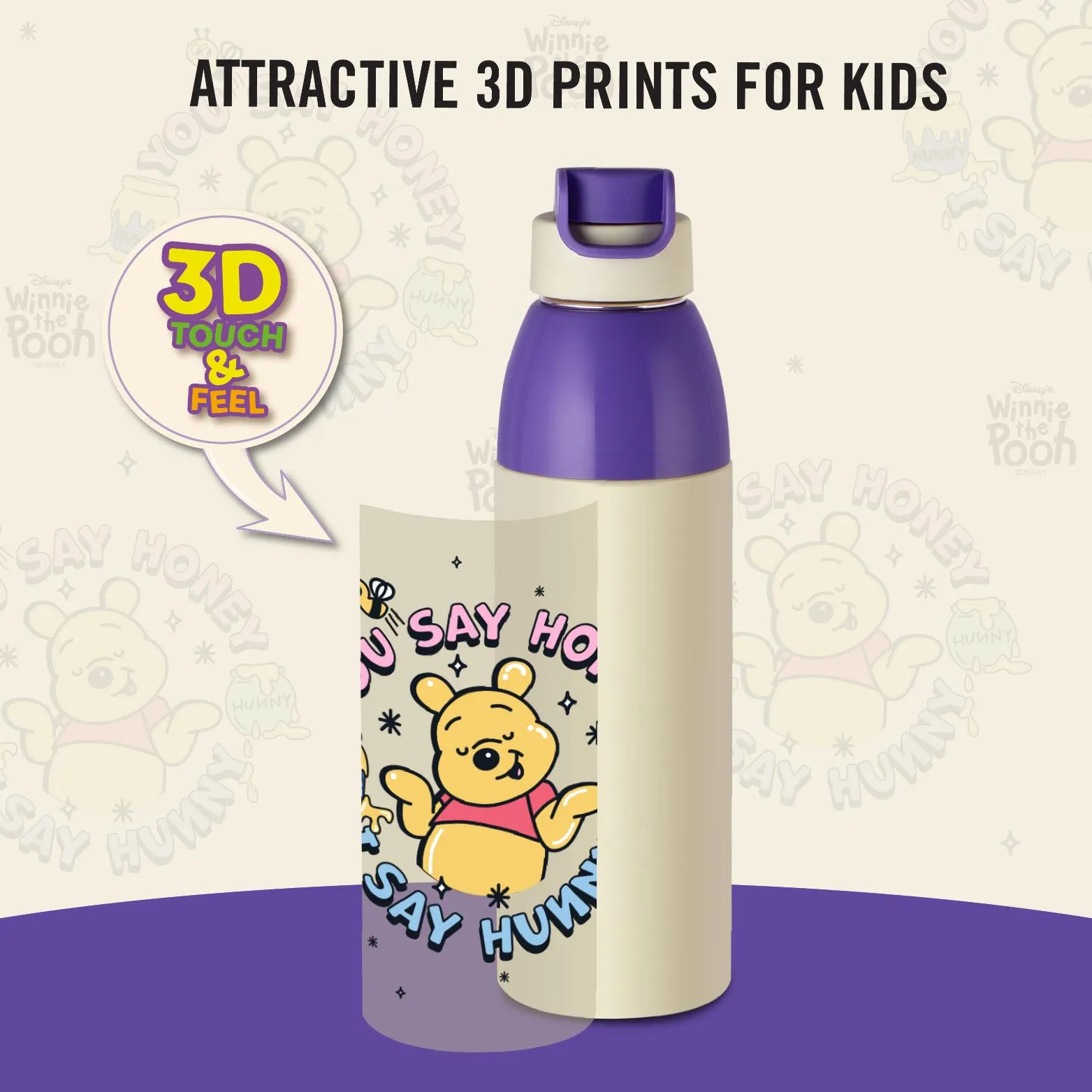 Uranus 3D Design Insulated Kids Water Bottle, 600ml