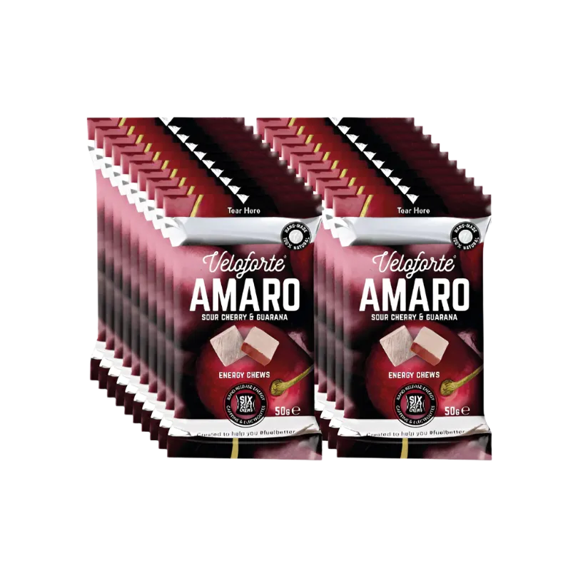 Veloforte - Energy Chews - Amaro (Sour Cherry & Guarana)
