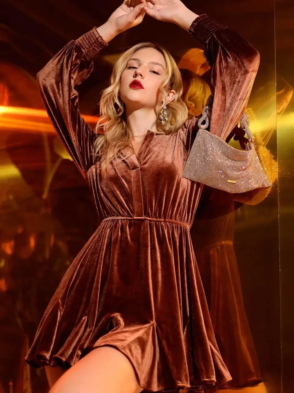 Victoria Velvet Dress