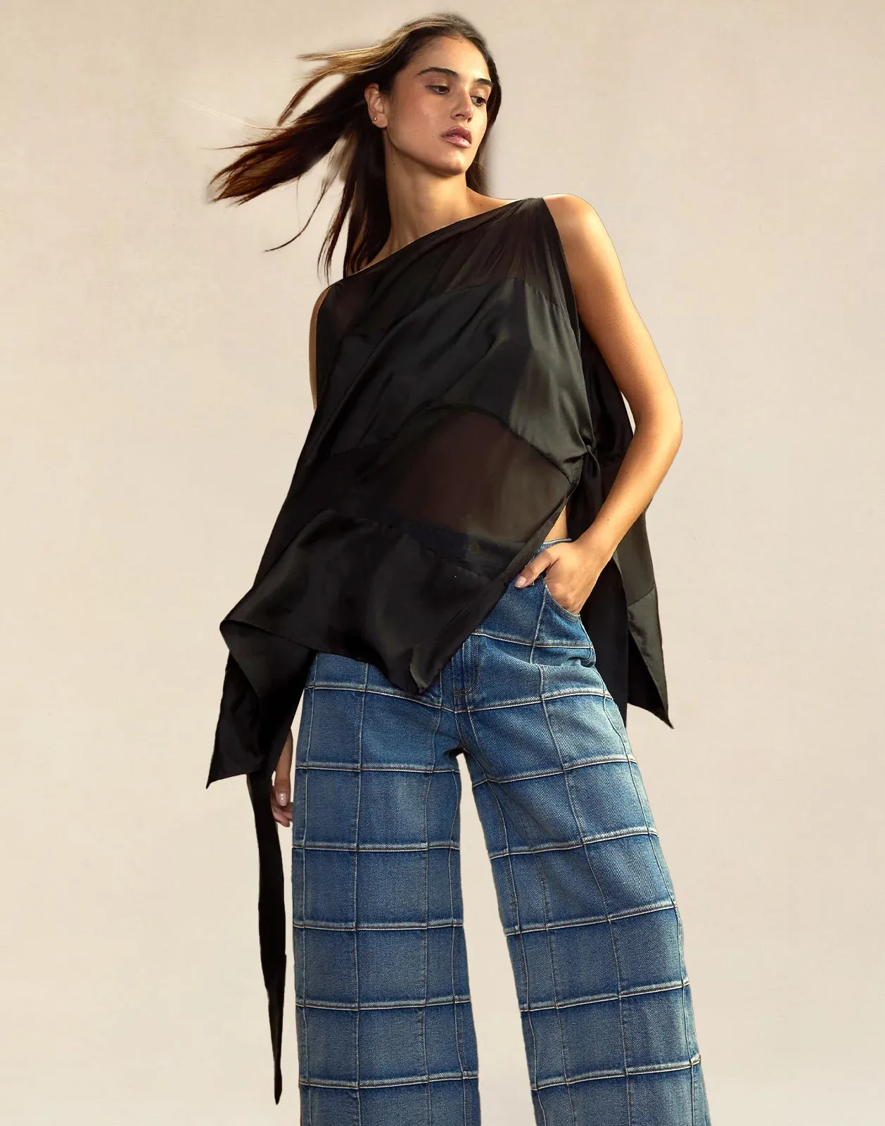 Windswept Silk Blouse