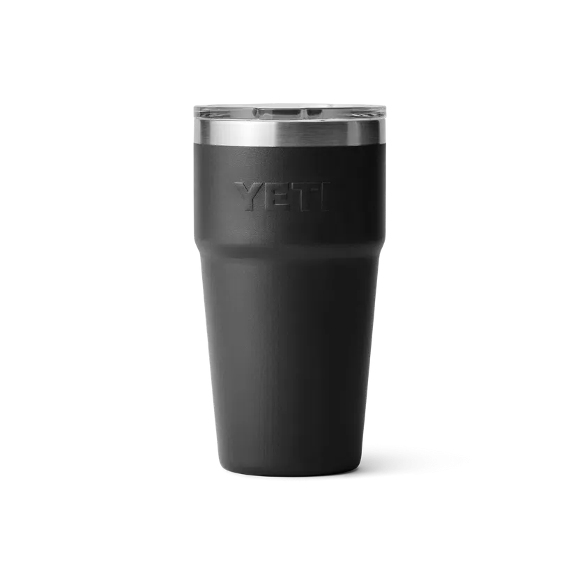 YETI Rambler 20 OZ   591 ML Rambler Stackable Cup - Black